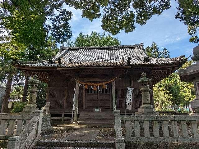 愛知県豊川市赤坂町字西縄手15 杉森八幡神社の写真1