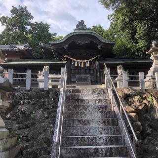 神明神社の参拝記録(ワヲンさん)